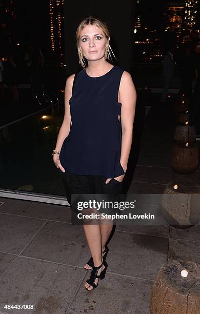 Mischa Barton attends the after party for a screening of Sony Pictures Classics' "Grandma" hosted by The Cinema Society, Kate Spade and Ketel One...