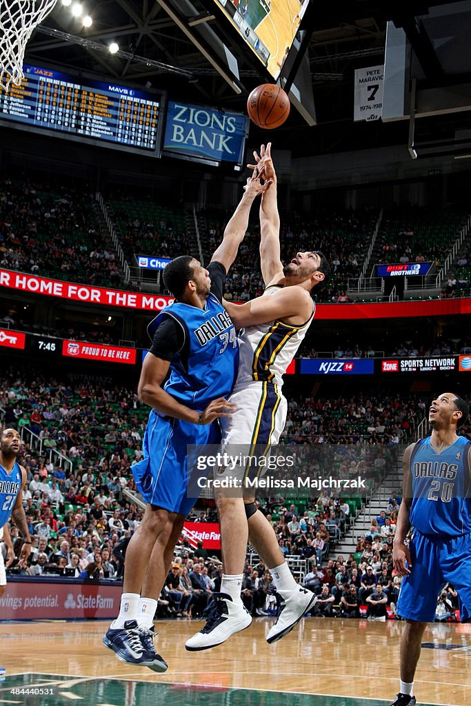 Dallas Mavericks v Utah Jazz