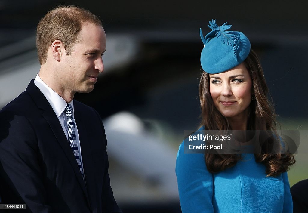 The Duke And Duchess Of Cambridge Tour Australia And New Zealand - Day 7