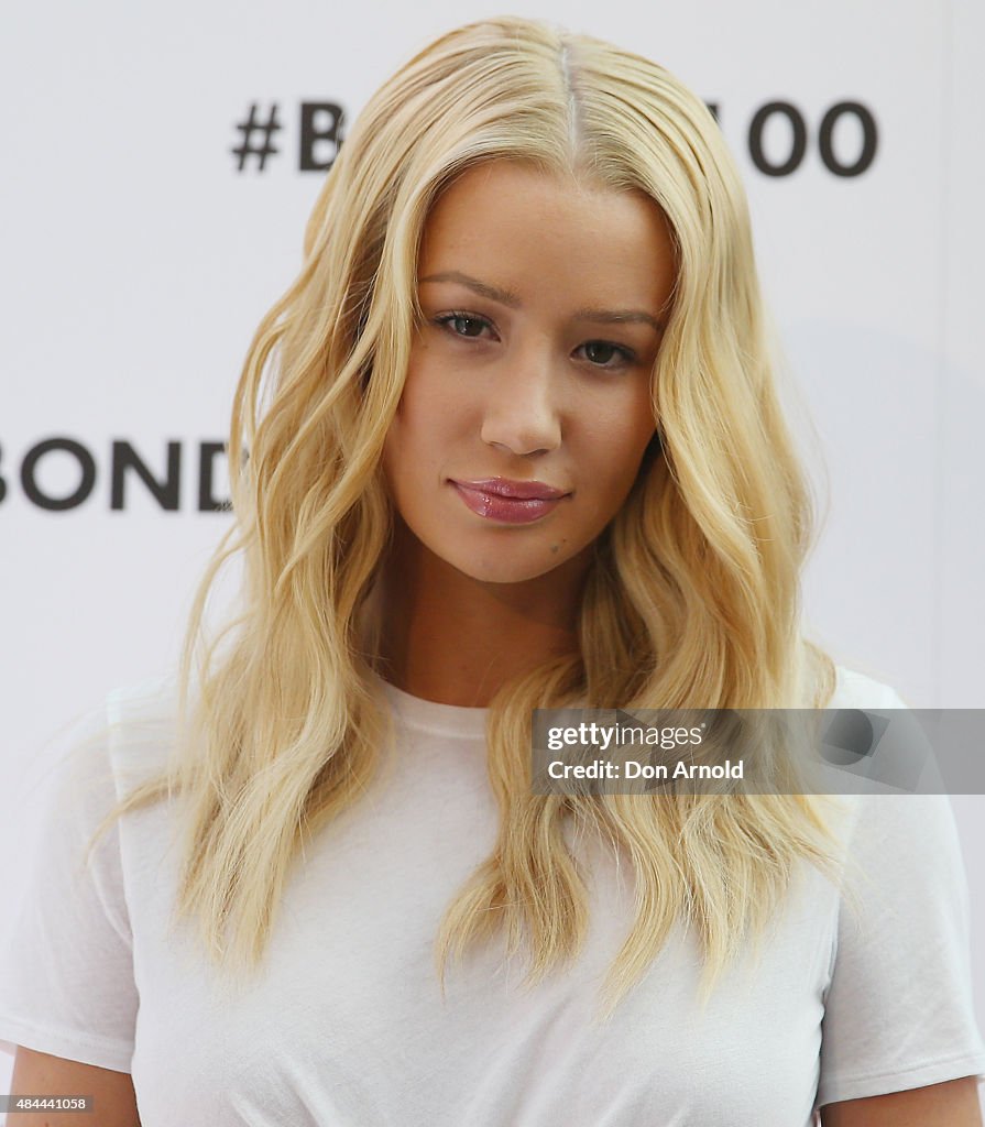 Bonds Celebrate 100 Years With Iggy Azalea And Pat Rafter