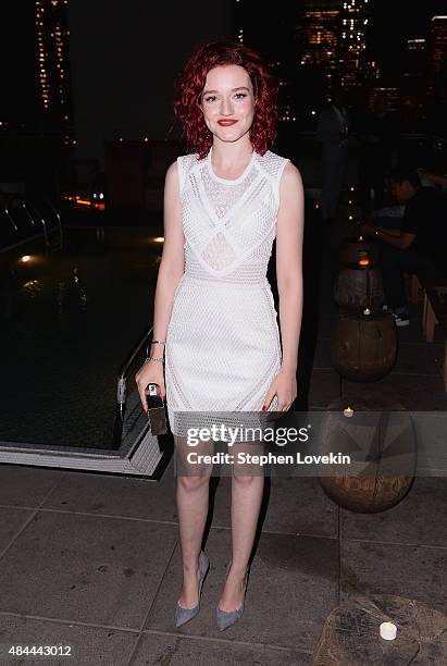 Julia Garner attends the after party for a screening of Sony Pictures Classics' "Grandma" hosted by The Cinema Society, Kate Spade and Ketel One...