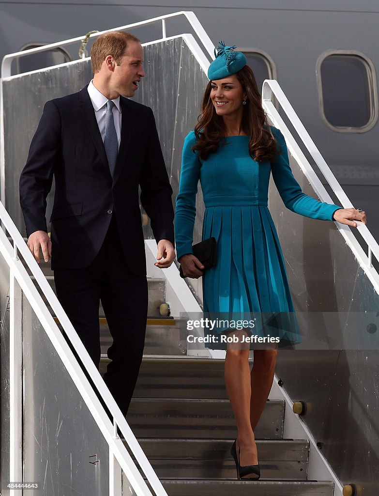 The Duke And Duchess Of Cambridge Tour Australia And New Zealand - Day 7
