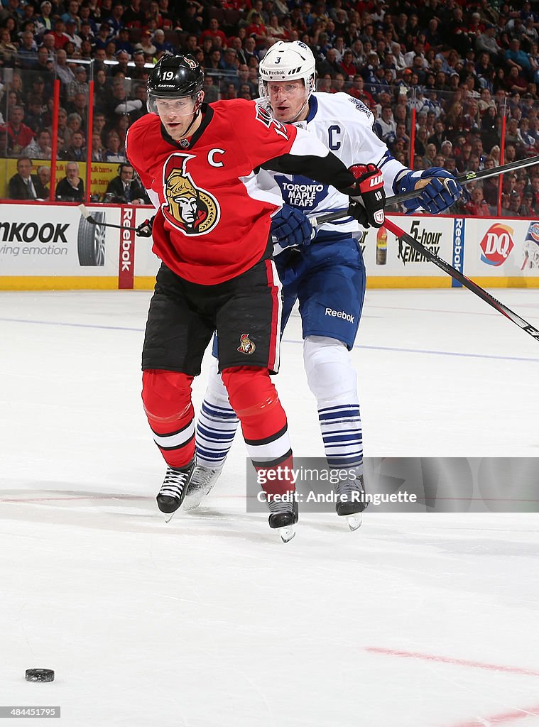 Toronto Maple Leafs v Ottawa Senators