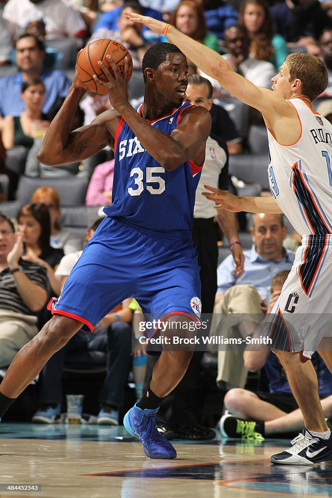 Philadelphia 76ers v Charlotte Bobcats