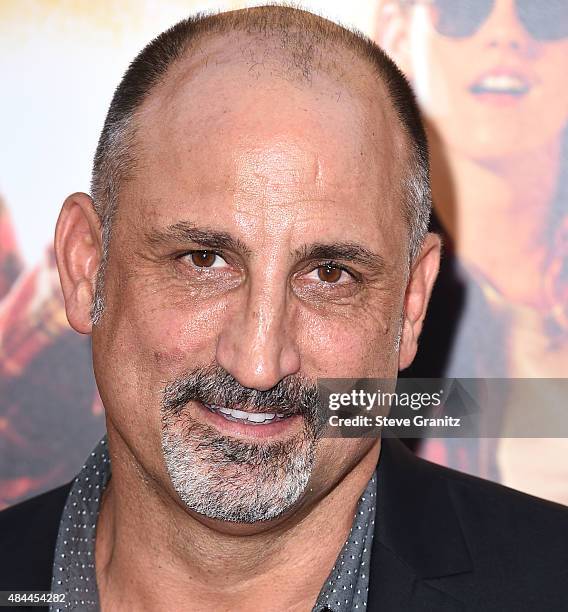 Michael Papajohn arrives at the Premiere Of Lionsgate's "American Ultra" at Ace Theater Downtown LA on August 18, 2015 in Los Angeles, California.