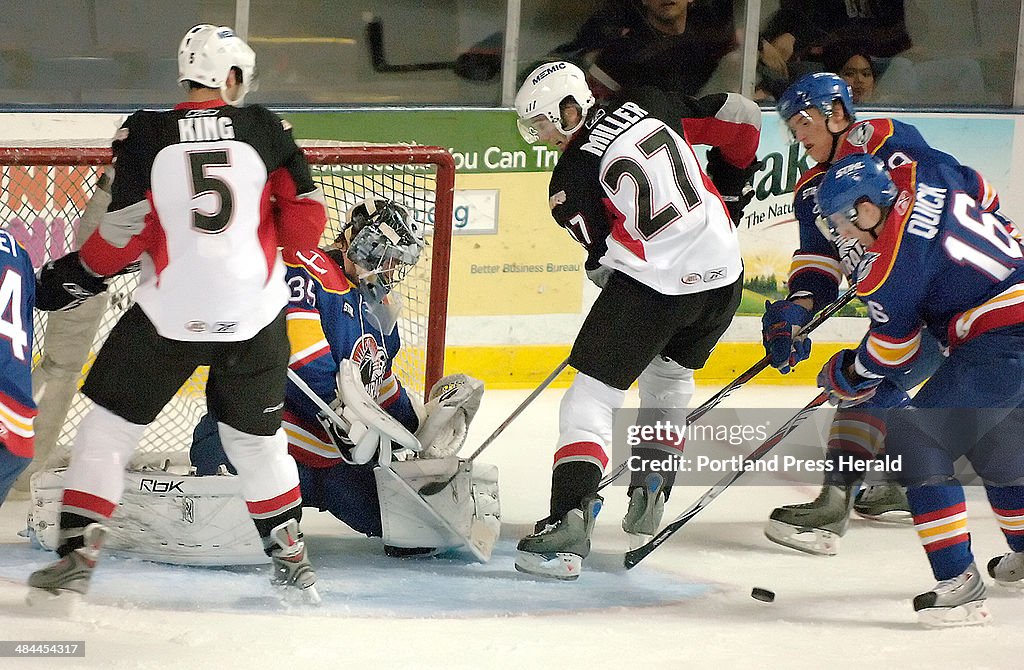 On February 26, 2008 Portland Pirates hosted the Norfolk Admirals in AHL Hockey action at the CCCC. 