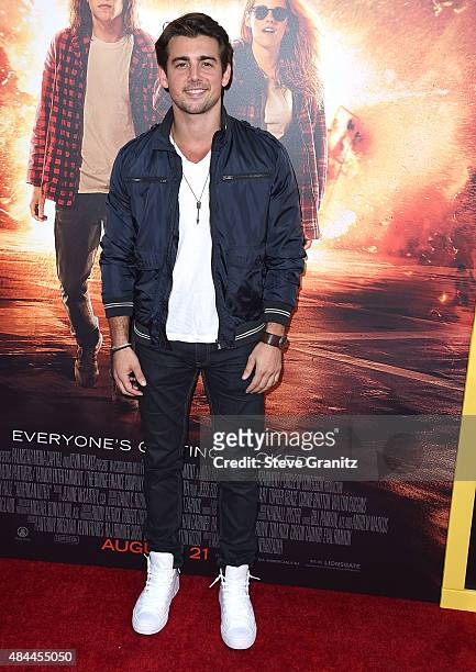 John DeLuca arrives at the Premiere Of Lionsgate's "American Ultra" at Ace Theater Downtown LA on August 18, 2015 in Los Angeles, California.