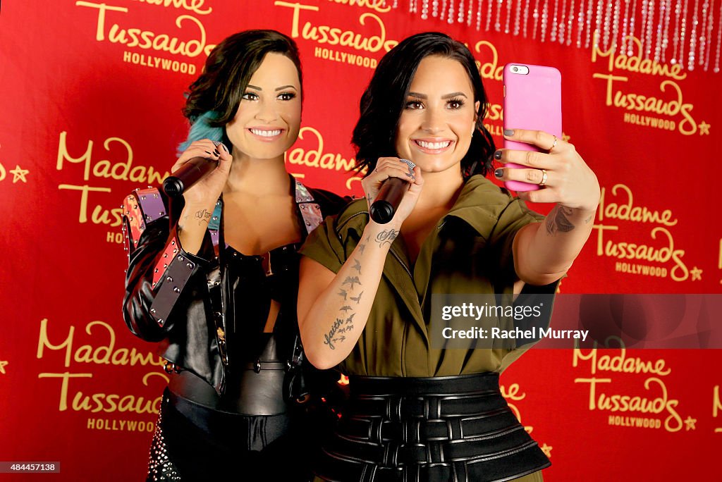 Demi Lovato Receives Ultimate 23rd Birthday Gift From Madame Tussauds Hollywood: Her Own Wax Figure