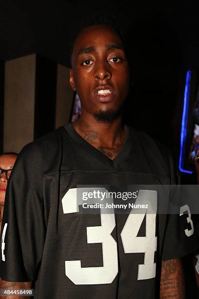 Professional basketball player Anthony Mason Jr. Attends the Punk'd! Private Celebrity Viewing Party at The Royal on August 18 in New York City.