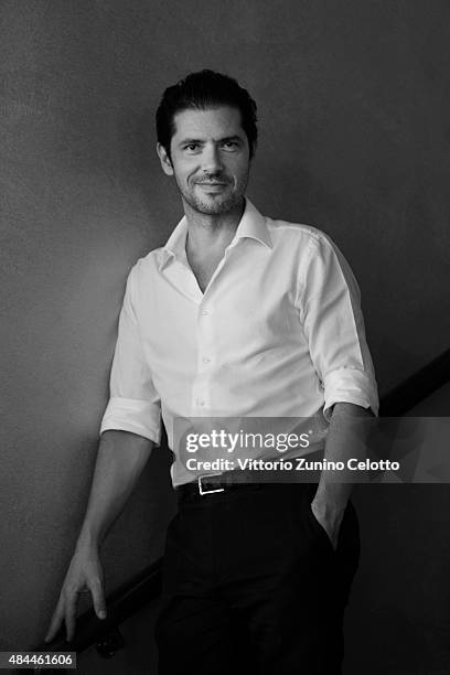 Actor Melvil Poupaud is photographed for Self Assignment on August 8, 2015 in Locarno, Switzerland.