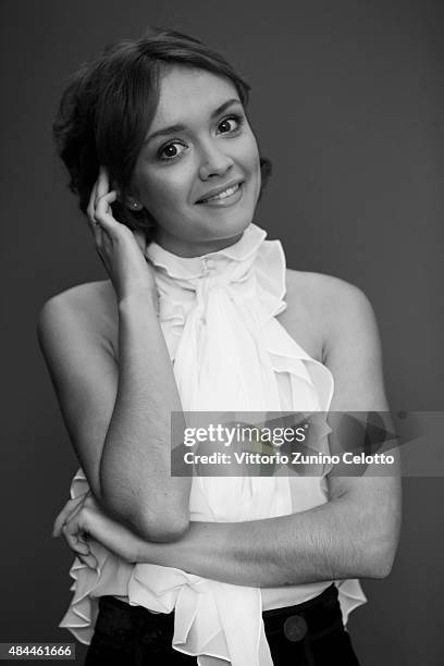 Actress Olivia Cooke is photographed for Self Assignment on August 14, 2015 in Locarno, Switzerland.