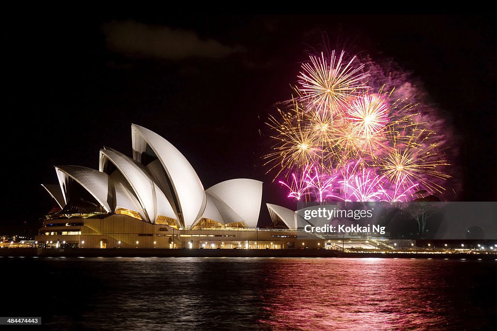 Sydney Opera House Fireworks