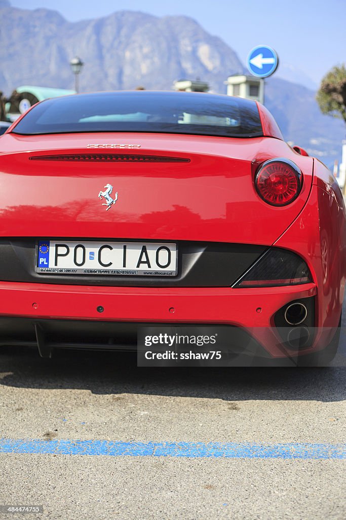 Ferrari Rounded Back Ferrari California Back