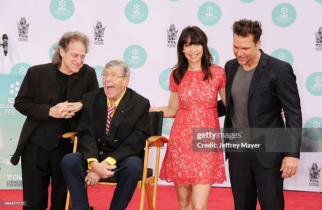 2014 TCM Classic Film Festival - Jerry Lewis Hand And Footprint Ceremony