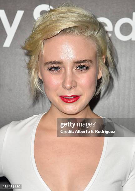 Actress Alessandra Torresani attends the Samsung Galaxy S6 Edge Plus and Note 5 Launch party on August 18, 2015 in West Hollywood, California.