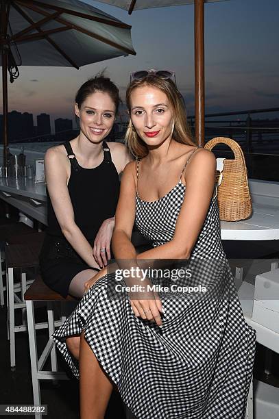 Coco Rocha and Harley Viera-Newton attend All Aboard! as W Hotels toasts the upcoming opening of W Amsterdam with 'Captains' Taylor Schilling, Erin...