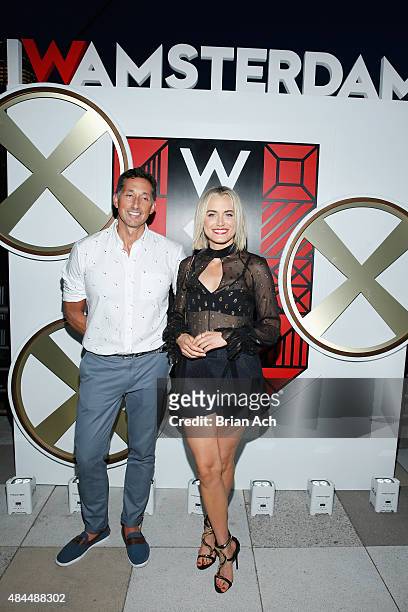 Hotels Global Brand Leader Anthony Ingham and Taylor Schilling attend All Aboard! as W Hotels toasts the upcoming opening of W Amsterdam with...