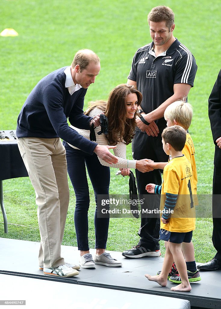 The Duke And Duchess Of Cambridge Tour Australia And New Zealand - Day 7