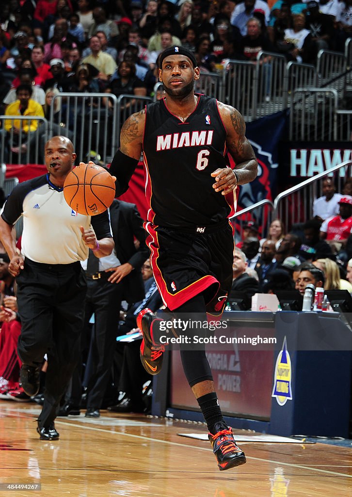 Miami Heat v Atlanta Hawks