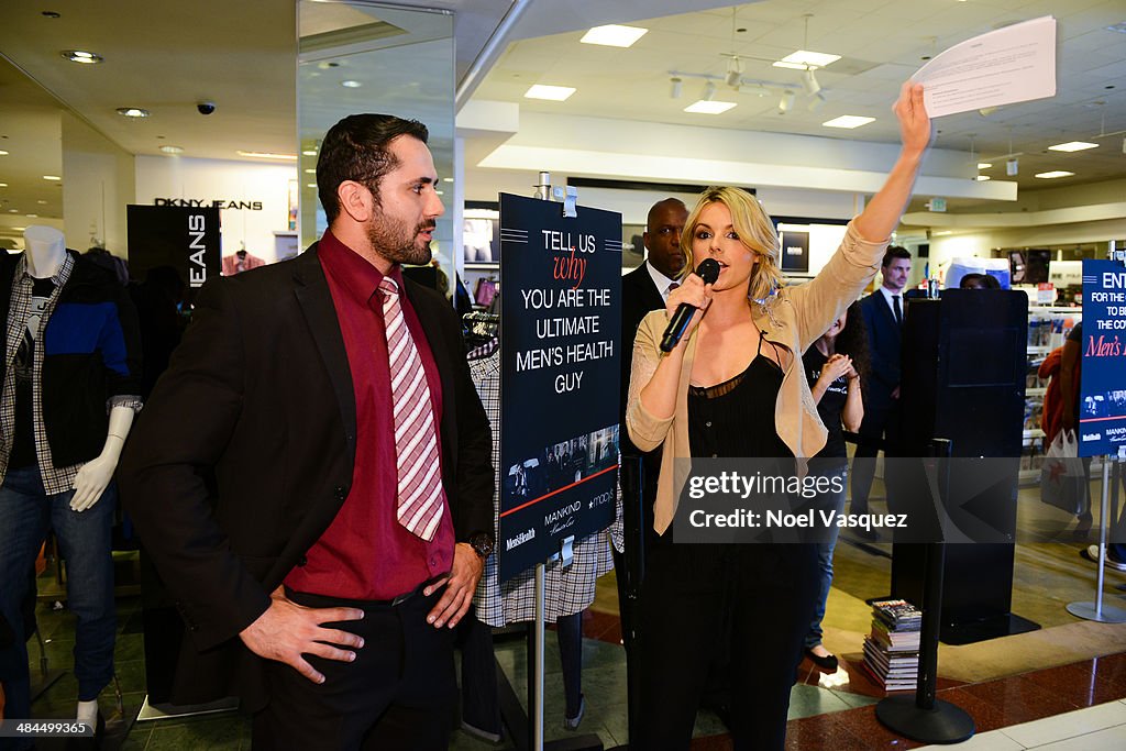 Kenneth Cole And Macy's Sherman Oaks Host Men's Health Ultimate Guy Search