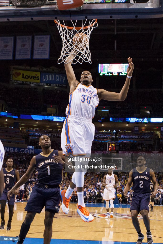 New Orleans Pelicans vs Oklahoma City Thunder