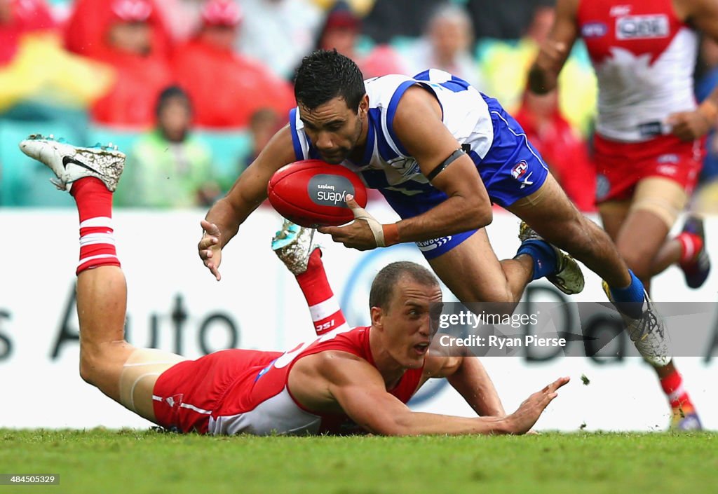 AFL Rd 4 - Sydney v North Melbourne