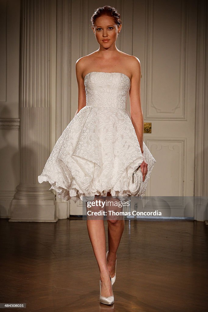 Spring 2015 Bridal Collection - Peter Langner - Show