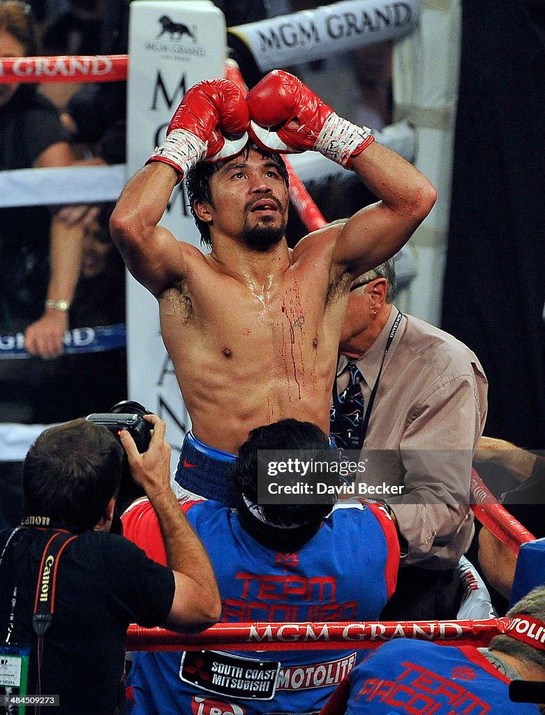 Manny Pacquiao v Timothy Bradley