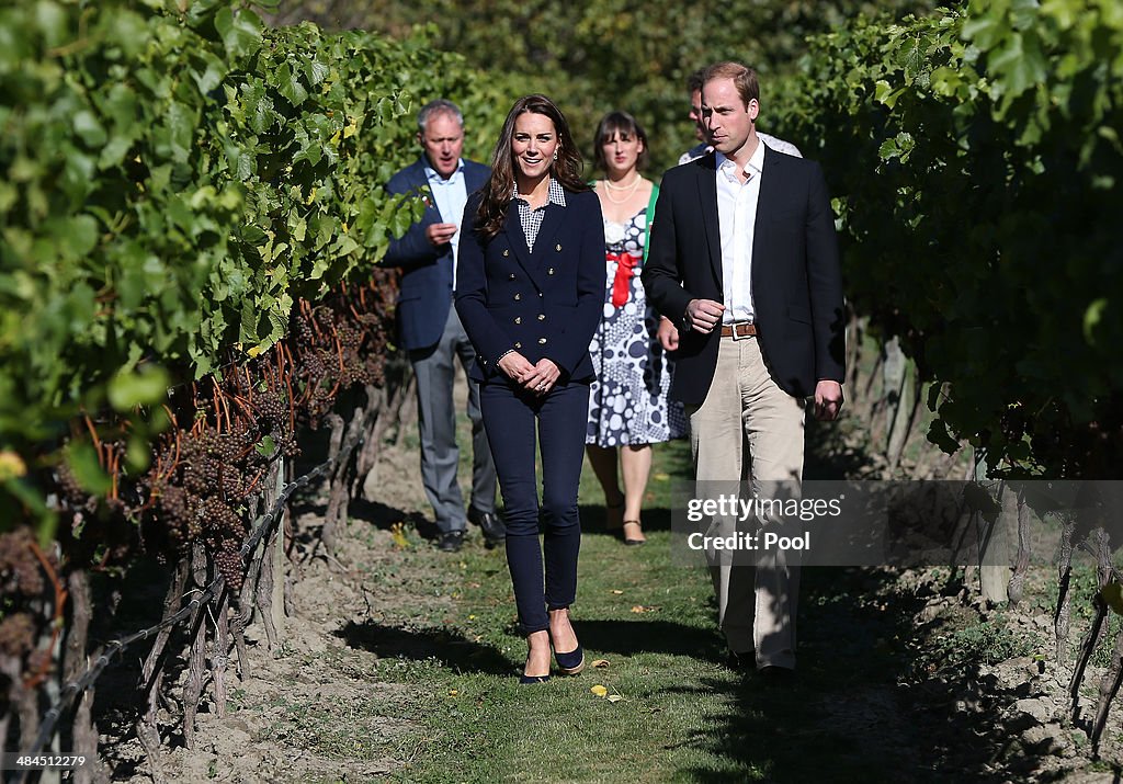 The Duke And Duchess Of Cambridge Tour Australia And New Zealand - Day 7