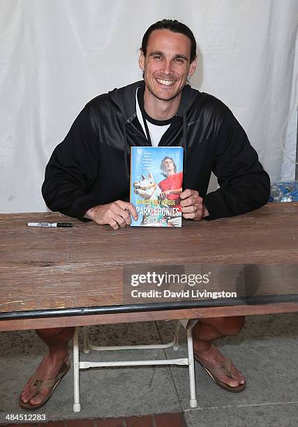 Author/former NFL player Chris Kluwe attends the 19th Annual Los Angeles Times Festival of Books - Day 1 at USC on April 12, 2014 in Los Angeles,...