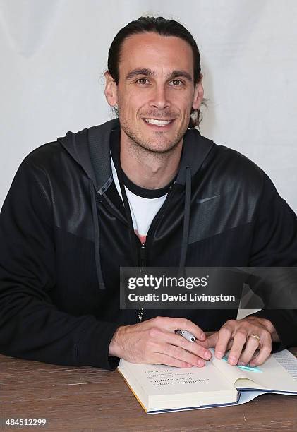 Author/former NFL player Chris Kluwe attends the 19th Annual Los Angeles Times Festival of Books - Day 1 at USC on April 12, 2014 in Los Angeles,...