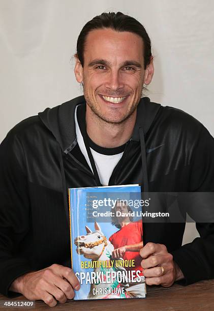 Author/former NFL player Chris Kluwe attends the 19th Annual Los Angeles Times Festival of Books - Day 1 at USC on April 12, 2014 in Los Angeles,...