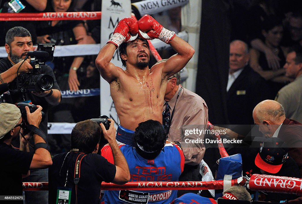 Manny Pacquiao v Timothy Bradley