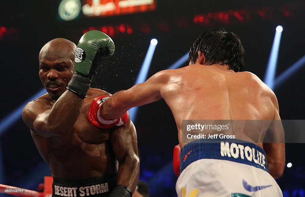 Manny Pacquiao v Timothy Bradley