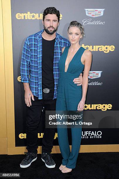 Personality Brody Jenner and Kaitlynn Carter arrive for the Premiere Of Warner Bros. Pictures' "Entourage" held at Regency Village Theatre on June 1,...