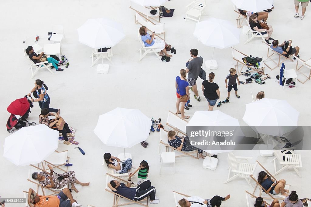 'The Beach' at the National Building Museum