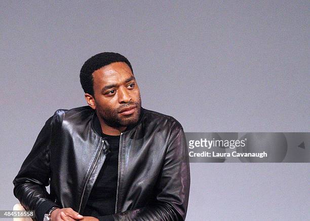 Chiwetel Ejiofor attends Apple Store Soho Presents: Meet the Filmmaker: Craig Zobel And Chiwetel Ejiofor, "Z For Zachariah" at Apple Store Soho on...