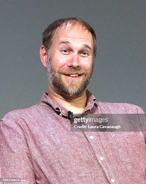 Craig Zobel attends Apple Store Soho Presents: Meet the Filmmaker: Craig Zobel And Chiwetel Ejiofor, "Z For Zachariah" at Apple Store Soho on August...