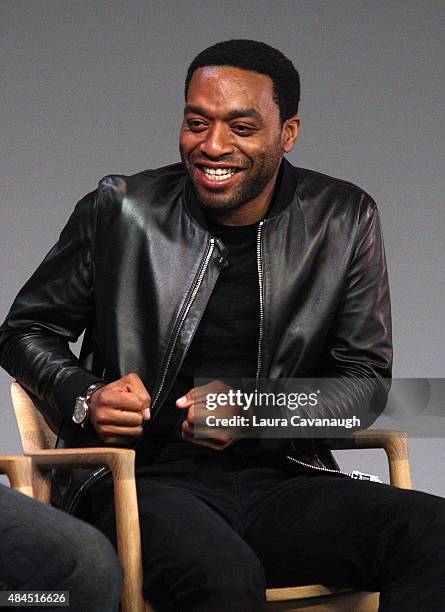 Chiwetel Ejiofor attends Apple Store Soho Presents: Meet the Filmmaker: Craig Zobel And Chiwetel Ejiofor, "Z For Zachariah" at Apple Store Soho on...