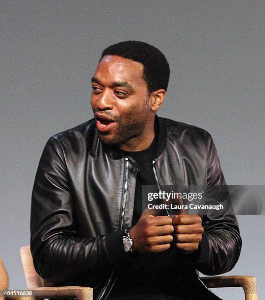 Chiwetel Ejiofor attends Apple Store Soho Presents: Meet the Filmmaker: Craig Zobel And Chiwetel Ejiofor, "Z For Zachariah" at Apple Store Soho on...