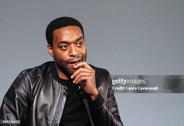 Chiwetel Ejiofor attends Apple Store Soho Presents: Meet the Filmmaker: Craig Zobel And Chiwetel Ejiofor, "Z For Zachariah" at Apple Store Soho on...