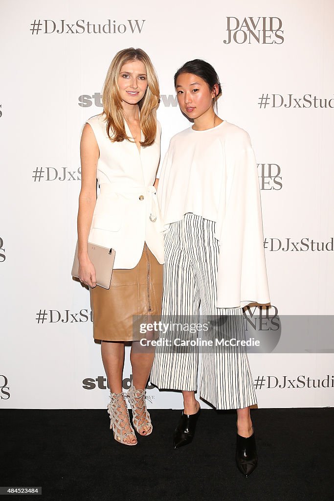 Studio.W Launch At David Jones - Arrivals