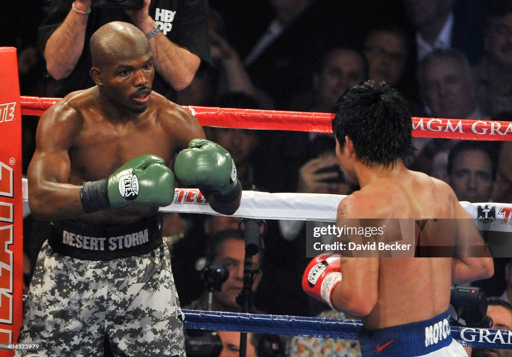 Manny Pacquiao v Timothy Bradley