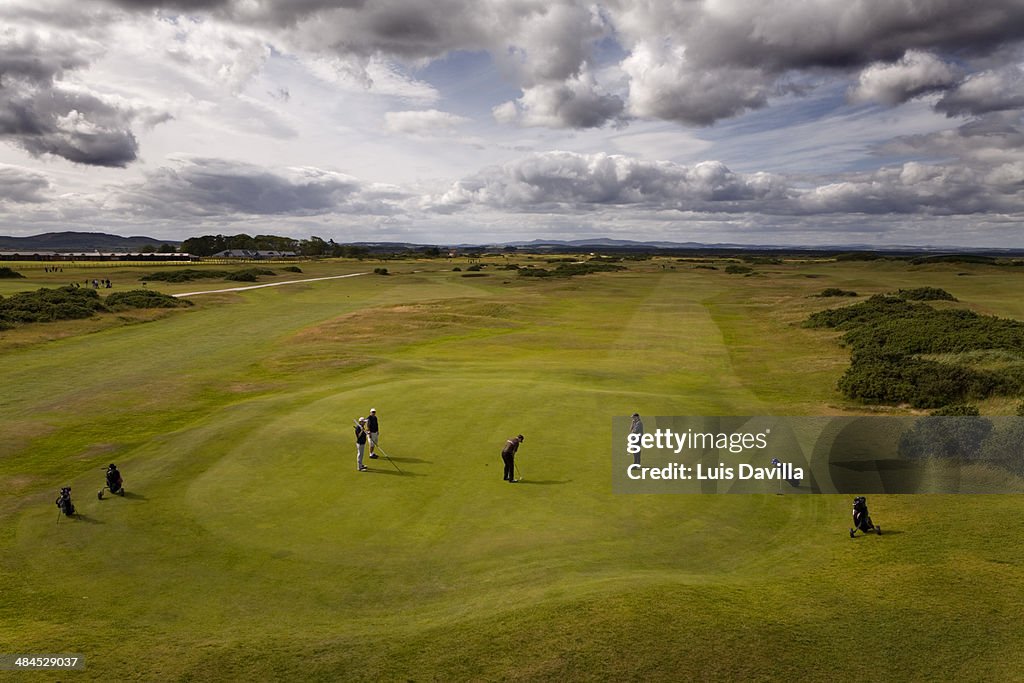 Golf Link Clubs House. St. Andrews. scotland