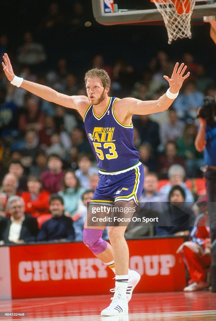 Utah Jazz v Washington Bullets