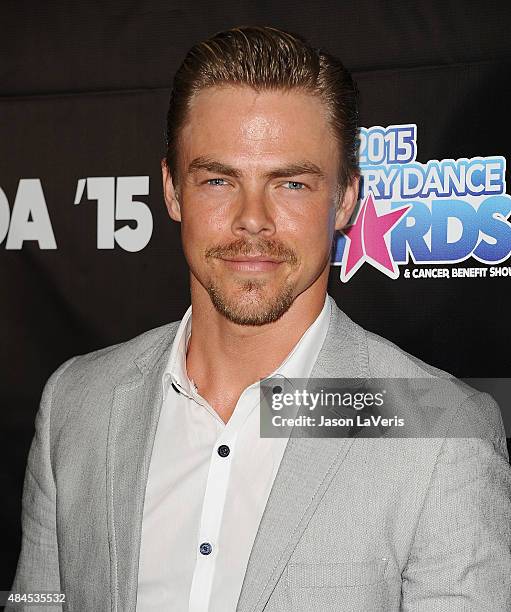 Derek Hough attends the 2015 Industry Dance Awards and cancer benefit show at Avalon on August 19, 2015 in Hollywood, California.