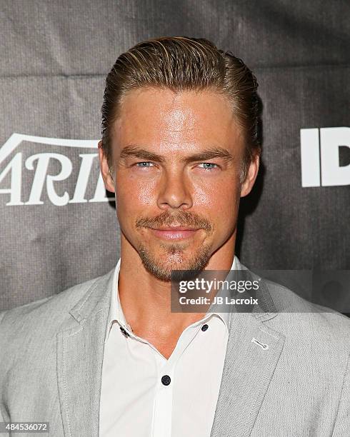 Derek Hough attends the 2015 Industry Dance Awards and Cancer Benefit Show at Avalon on August 19, 2015 in Hollywood, California.