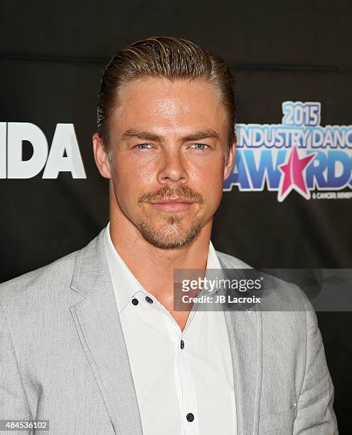 Derek Hough attends the 2015 Industry Dance Awards and Cancer Benefit Show at Avalon on August 19, 2015 in Hollywood, California.