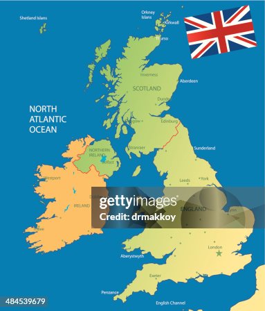 Uk Map High-Res Vector Graphic - Getty Images