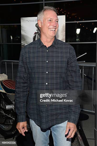 Actor Kelly Knievel attends the Los Angeles Premiere of "Being Evel" on August 19, 2015 in Los Angeles, California.